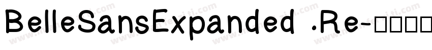 BelleSansExpanded Re字体转换